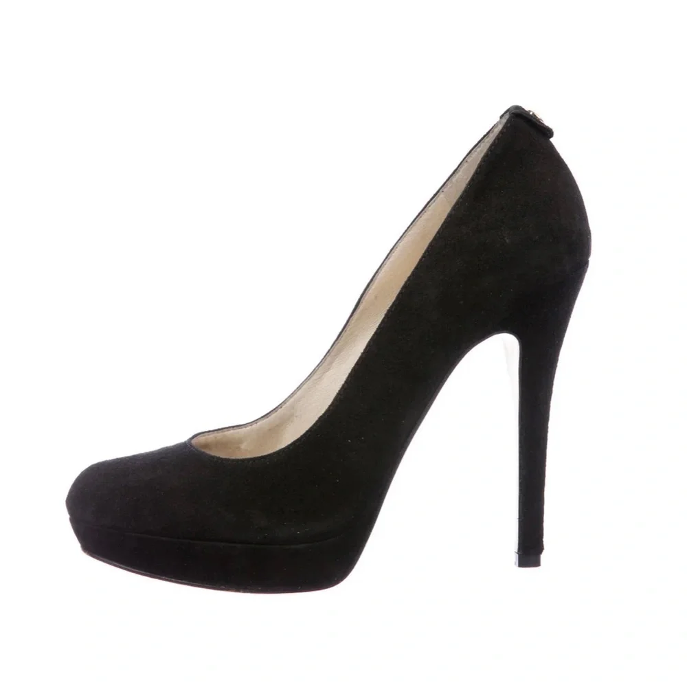 Michael Michael Kors | Black York Suede Pumps 9